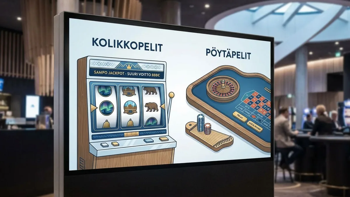 Kasinopelit Joker 5 -sivustolla