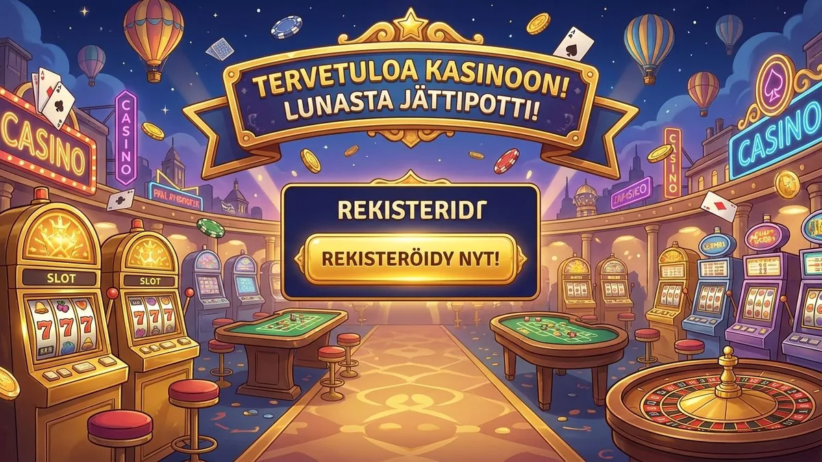 Rekisteröidy bonuksen kanssa